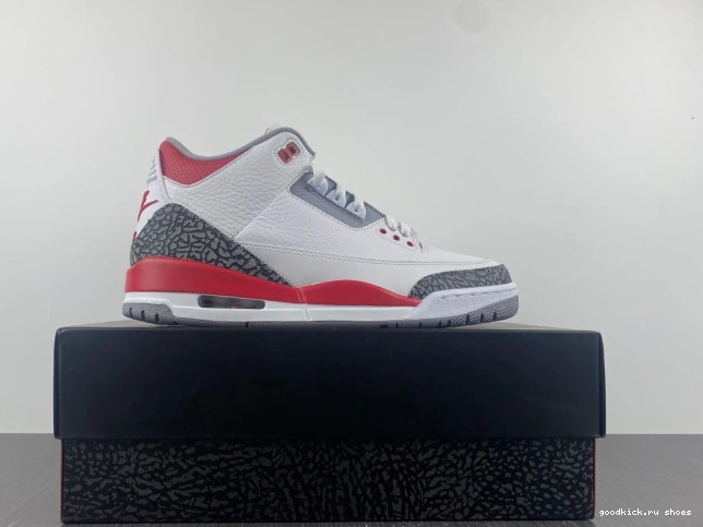 OG Red DN3707-160 Fire Air Jordan 3 0707